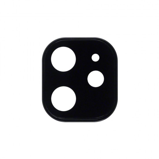 Terrapin Apple iPhone 11 Tempered Glass Alloy Border Camera Lens Cover - Black Terrapin Apple iPhone 11 Tempered Glass Alloy Border Camera Lens Cover - Black
