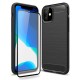Olixar Sentinel iPhone 11 Case & Glass Screen Protector - Black