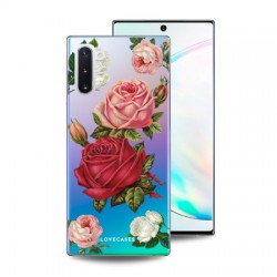 LoveCases Samsung Note 10 Roses Clear Phone Case