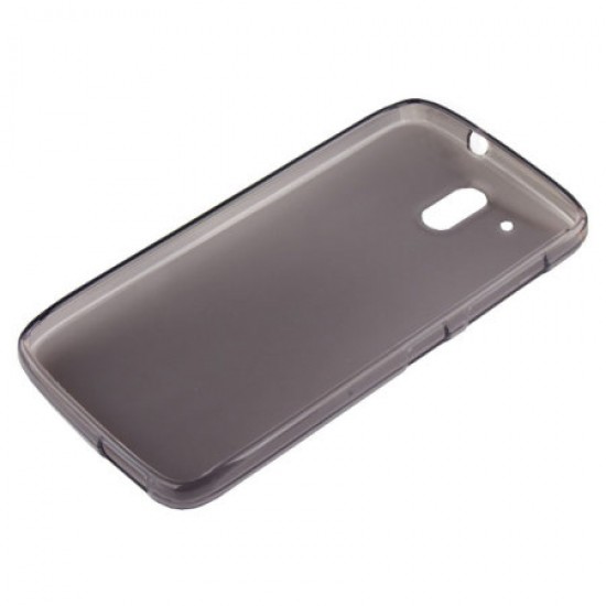 Olixar FlexiShield HTC Desire 526 Gel Case - Smoke Black