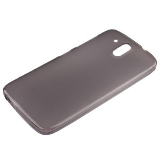 Olixar FlexiShield HTC Desire 526 Gel Case - Smoke Black