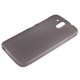 Olixar FlexiShield HTC Desire 526 Gel Case - Smoke Black