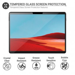 Olixar Microsoft Surface Pro X Tempered Glass Screen Protector