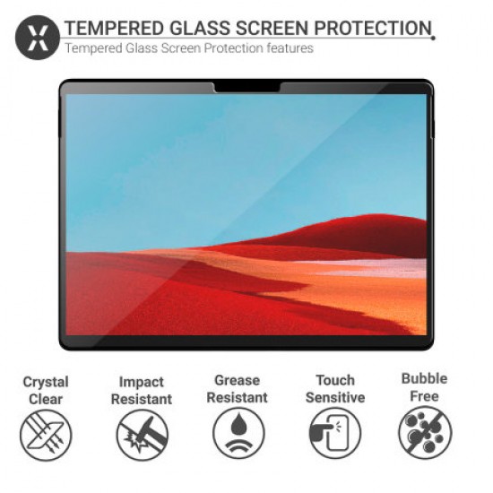 Olixar Microsoft Surface Pro X Tempered Glass Screen Protector