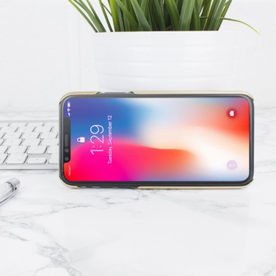 LoveCases Luxury Crystal iPhone X Case â€” Gold