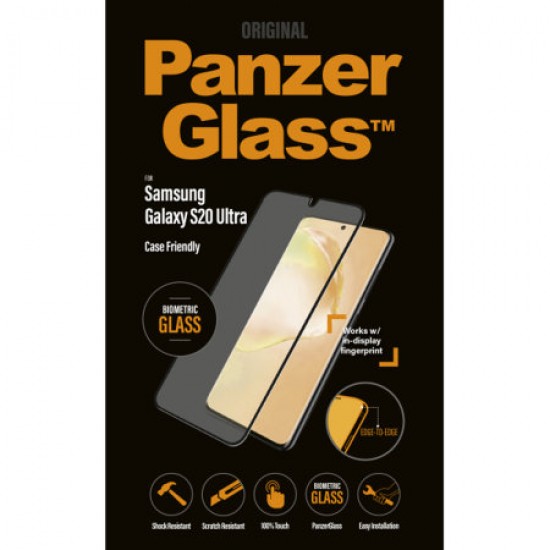 PanzerGlass Samsung S20 Ultra Biometric 5H FlexiGlass Screen Protector