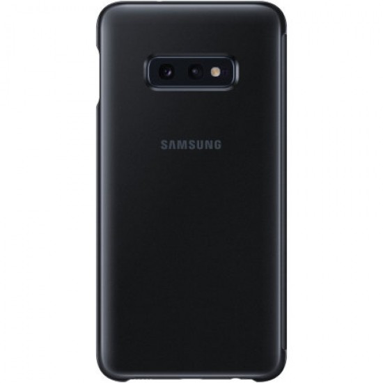 Official Samsung Galaxy S10e Clear View Cover Case - Black