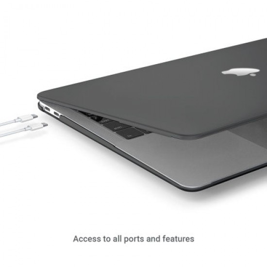 Olixar Macbook Air 13 inch 2020 Tough Case - Black Olixar Macbook Air 13 inch 2020 Tough Case - Black