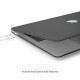 Olixar Macbook Air 13 inch 2020 Tough Case - Black Olixar Macbook Air 13 inch 2020 Tough Case - Black