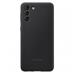 Official Samsung Galaxy S21 Plus Silicone Cover Case - Black