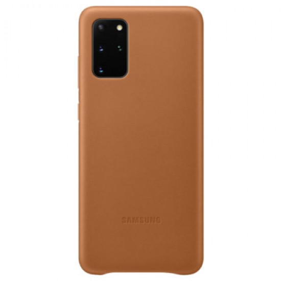 Official Samsung Galaxy S20 Plus Leather Cover Case - Brown