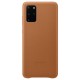 Official Samsung Galaxy S20 Plus Leather Cover Case - Brown