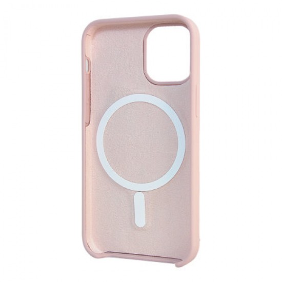 Olixar iPhone 12 mini MagSafe Compatible Silicone Case - Pink