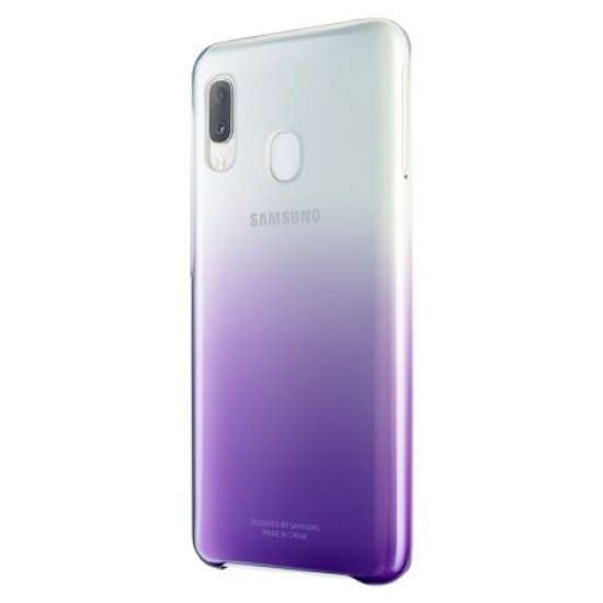 Official Samsung Galaxy A20e Gradation Cover Case - Violet