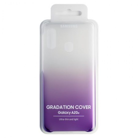 Official Samsung Galaxy A20e Gradation Cover Case - Violet