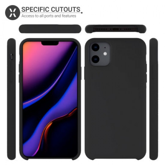 Olixar Soft Silicone iPhone 11 Case - Black