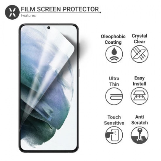Olixar Samsung Galaxy S21 Plus Film Screen Protectors - 2 Pack