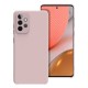Olixar Samsung Galaxy A72 Soft Silicone Case - Pastel Pink