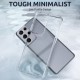Olixar Antibacterial NovaShield Samsung S21 Ultra Bumper Case - Clear