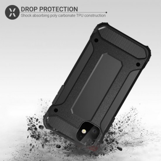 Olixar Delta Armour Protective iPhone 11 Case - Black