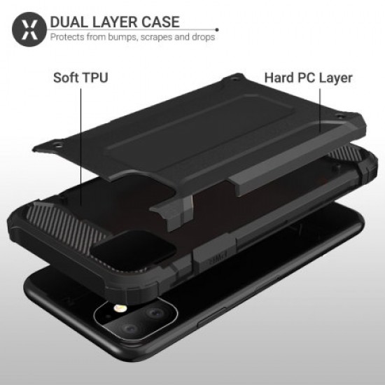 Olixar Delta Armour Protective iPhone 11 Case - Black