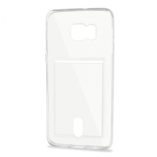 Olixar FlexiShield Slot Samsung Galaxy Note 5 Gel Case - Crystal Clear