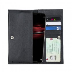 Olixar Primo Huawei Mate RS Porsche Design Leather Wallet Case - Black