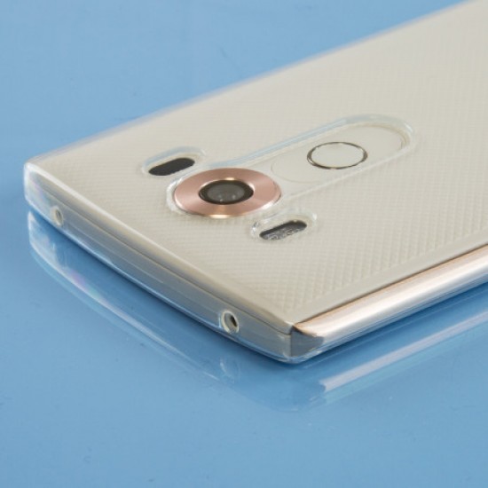 Olixar FlexiShield Ultra-Thin LG V10 Gel Case - 100% Clear
