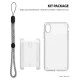 Rearth Ringke Fusion 3-in-1 iPhone XS Kit Case - Clear