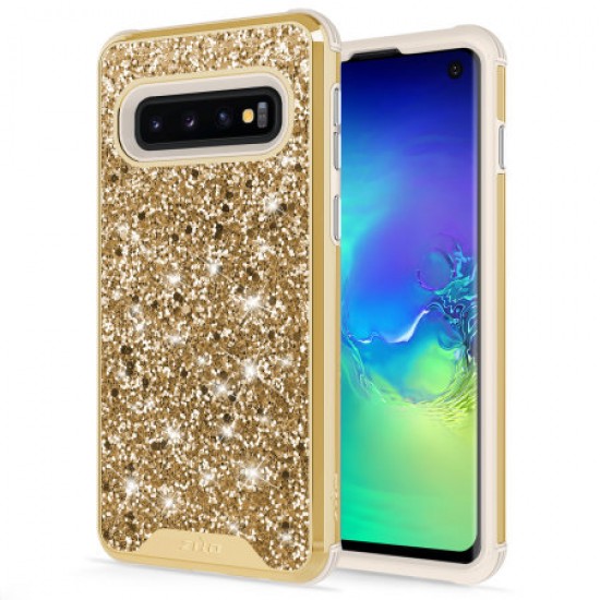 Zizo Stellar Series Samsung Galaxy S10 Case - Gold Zizo Stellar Series Samsung Galaxy S10 Case - Gold