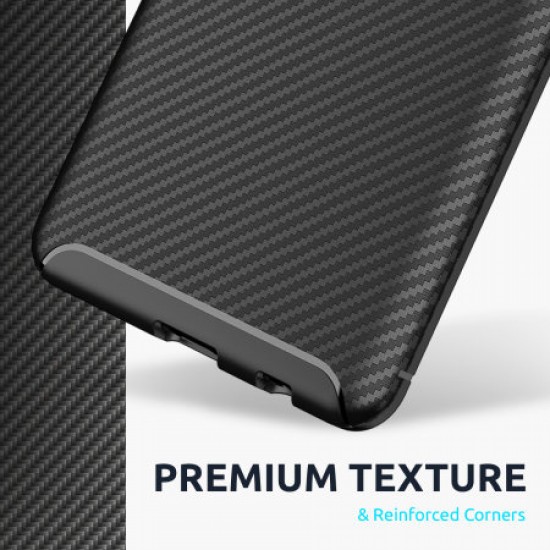 Google Pixel 7 Pro Case Flexible Carbon Fibre Texture