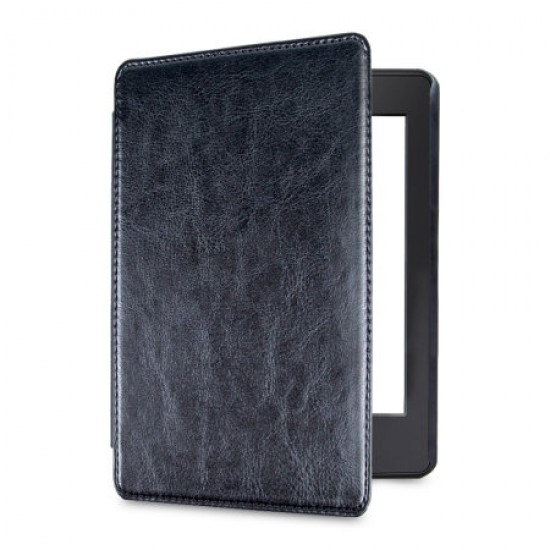 Olixar Leather-style Kindle Paperwhite 4 Case - Black