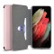 Olixar Soft Silicone Samsung Galaxy S21 Ultra Wallet Case - Pink