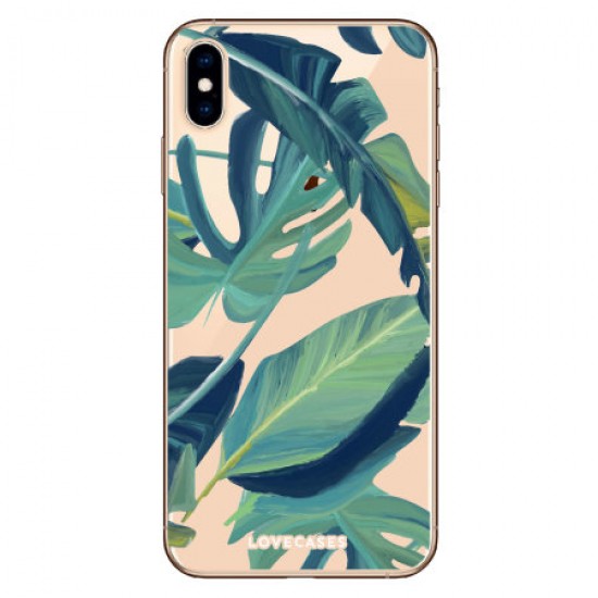 LoveCases iPhone X Tropical Phone Case - Clear Green LoveCases iPhone X Tropical Phone Case - Clear Green