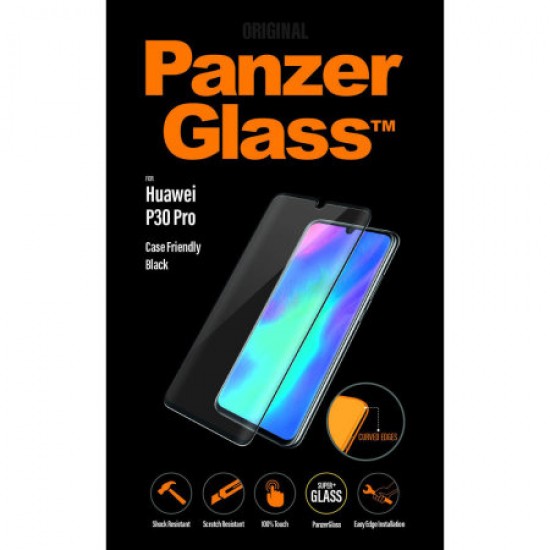 PanzerGlass Case Friendly Huawei P30 Pro Screen Protector - Black