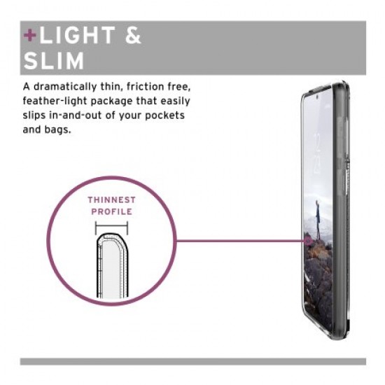[U] By UAG Samsung Galaxy S21 Plus Lucent Series Case - Ice