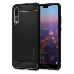 Spigen Rugged Armor Huawei P20 Pro Tough Case - Black