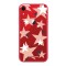LoveCases iPhone XR Pink Star Clear Phone Case