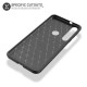 Olixar Carbon Fibre Motorola Moto G8 Plus Case - Black