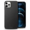 Olixar Genuine Leather iPhone 12 Pro Max Case - Black