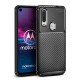 Olixar Carbon Fibre Motorola One Action Case - Black