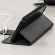Olixar Leather-Style iPhone 8 Plus / 7 Plus Wallet Stand Case - Black