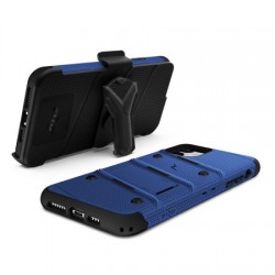 Zizo Bolt Series iPhone 11 Tough Case & Screen Protector - Blue/Black Zizo Bolt Series iPhone 11 Tough Case & Screen Protector - Blue/Black