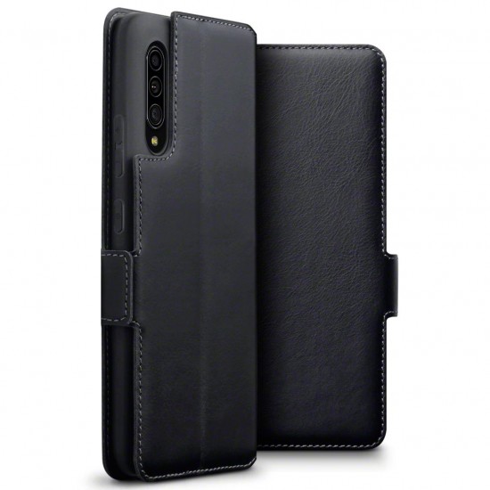 Terrapin Samsung Galaxy A90 5G Low Profile Genuine Leather Wallet Case - Black Terrapin Samsung Galaxy A90 5G Low Profile Genuine Leather Wallet Case - Black