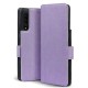 Terrapin Samsung Galaxy A90 5G Low Profile PU Leather Wallet Case - Purple Terrapin Samsung Galaxy A90 5G Low Profile PU Leather Wallet Case - Purple
