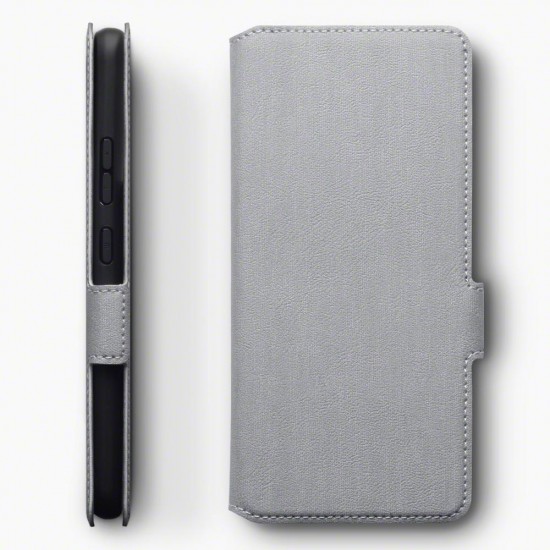 Terrapin Samsung Galaxy A90 5G Low Profile PU Leather Wallet Case - Grey Terrapin Samsung Galaxy A90 5G Low Profile PU Leather Wallet Case - Grey