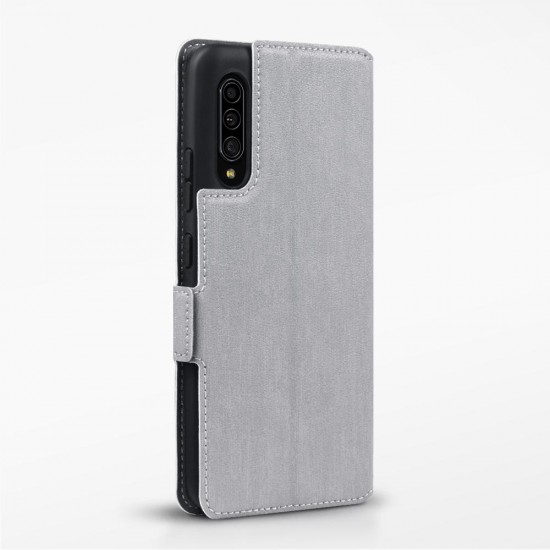 Terrapin Samsung Galaxy A90 5G Low Profile PU Leather Wallet Case - Grey Terrapin Samsung Galaxy A90 5G Low Profile PU Leather Wallet Case - Grey