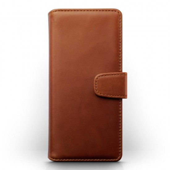Terrapin Real Leather Wallet Case - Cognac for Samsung Galaxy S20 Plus Terrapin Real Leather Wallet Case - Cognac for Samsung Galaxy S20 Plus