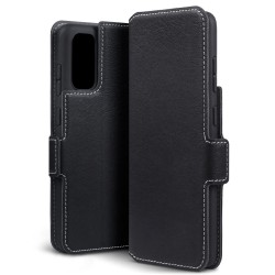 Terrapin Low Profile PU Leather Wallet Case - Black for Samsung Galaxy S20