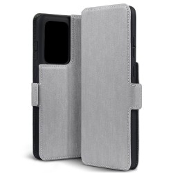 Terrapin Low Profile PU Leather Wallet Case - Grey for Samsung Galaxy S20 Ultra